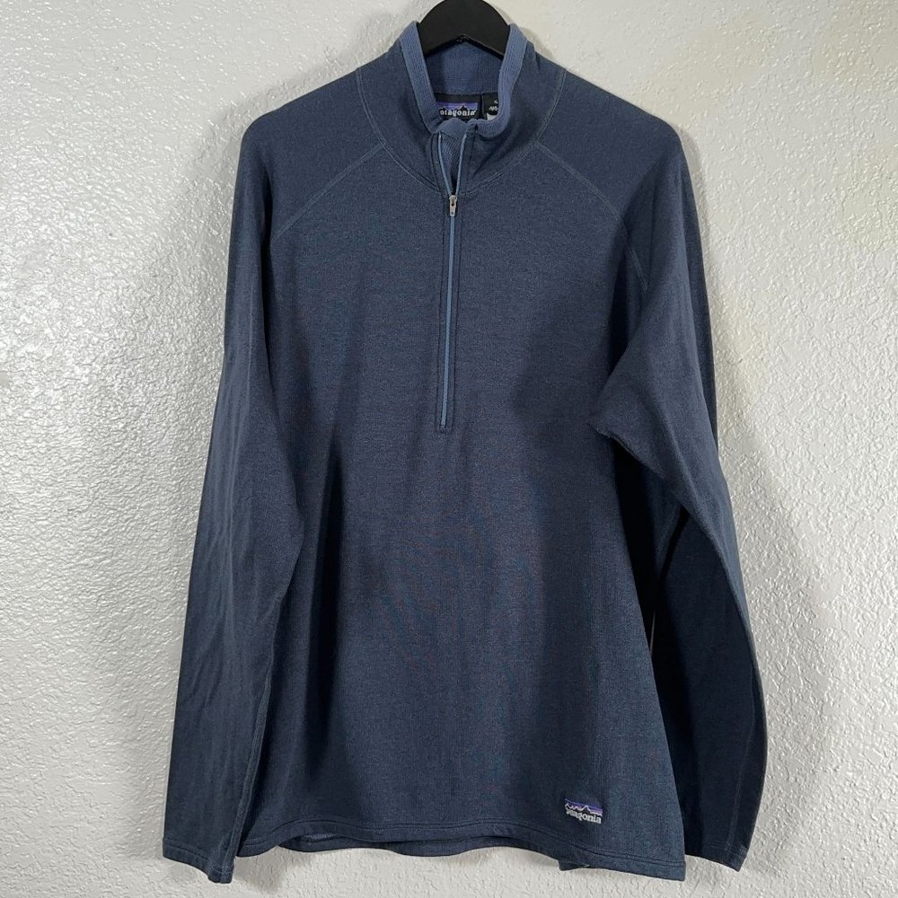 Patagonia Vintage Made in USA R.5 Regulator Polartec Fleece 1/2 Zip Men's XL - Picture 2 of 9